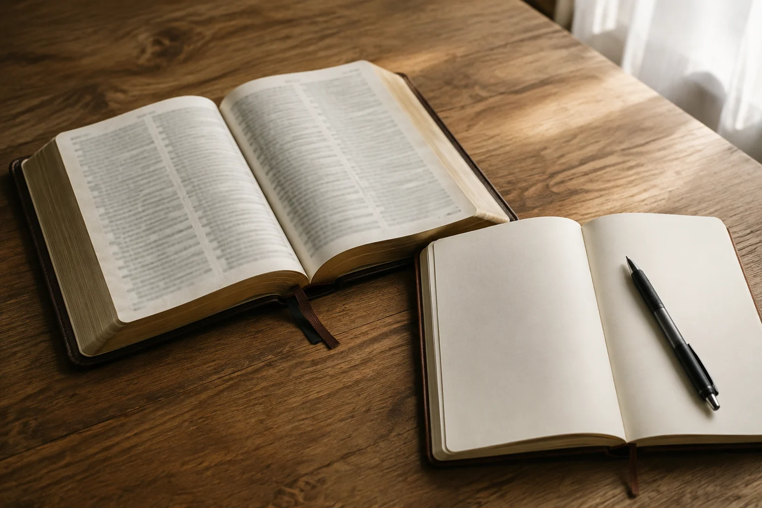 A quiet visual reflection on continuing to pray when circumstances have not changed.
